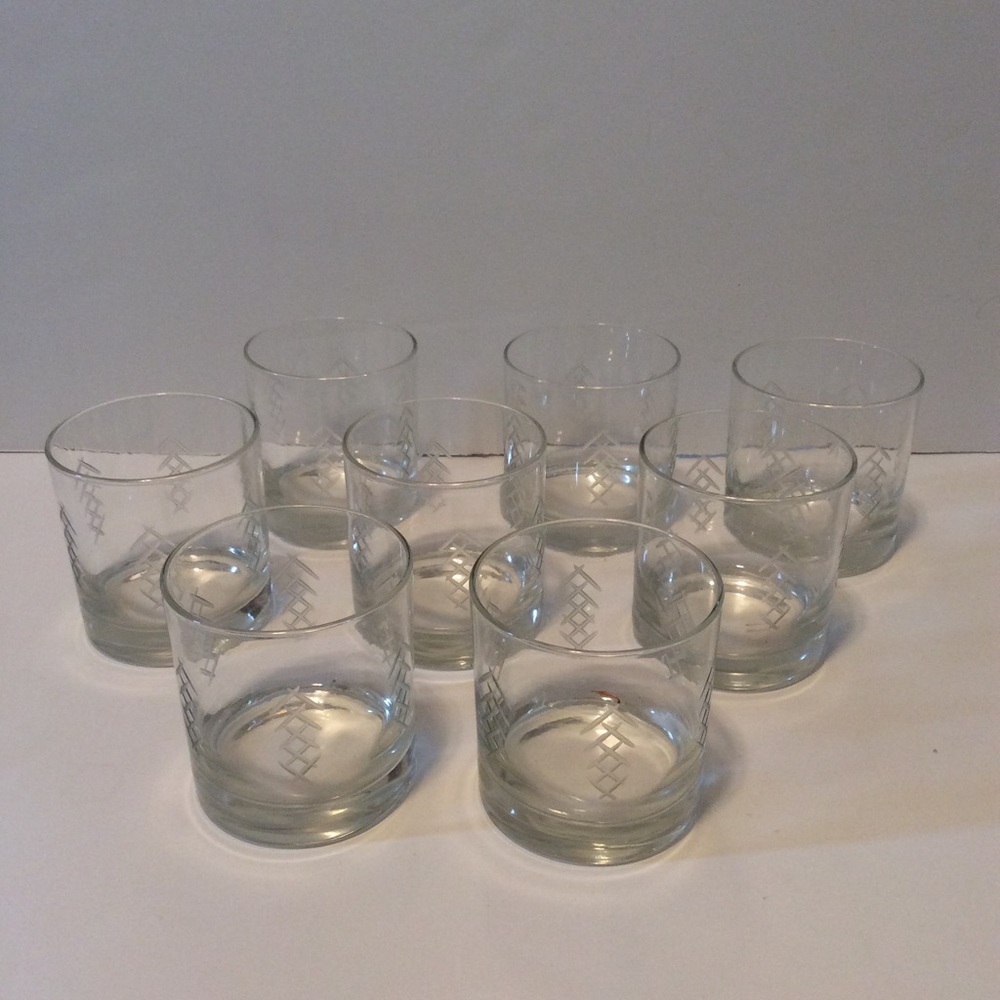 Vintage Cut Crystal Glasses